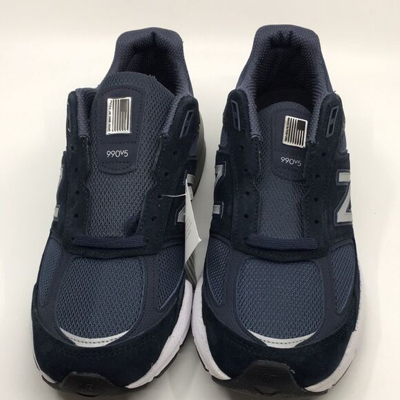 NWT Women’s New Balance MADE in USA 990v5 Core in Navy. Size 11 1/2 Narrow - Picture 8 of 17